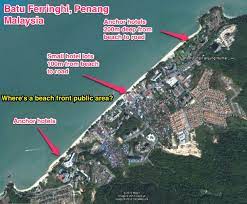 Looking for driving directions or maps of batu feringgi in pulau pinang, malaysia? Penang Island Malaysia View Of Batu Ferringhi Beach Area Penang Island Batu Ferringhi Penang Malaysia