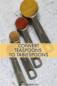 See more ideas about cooking measurements, cooking tips, baking tips. How Many Teaspoons In A Tablespoon Recipes From A Pantry