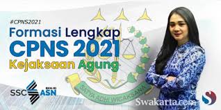 Untuk formasi, cpns 2021 akan memprioritaskan tenaga pendidik (guru) dan tenaga kesehatan sesuai dengan kebutuhan di indonesia pada saat ini. Inilah Formasi Lengkap Cpns 2021 Kejaksaan Agung Untuk S1 D3 Dan Sma Swakarta