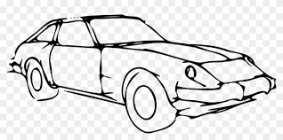 +82 gambar karikatur hitam putih. Car Bragger Fast Wheels Headligths Windows Mobil Hitam Putih Gambar Clipart 3629947 Pikpng