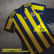Fenerbahçe'nin yeni sezon formalarından ilk görseller paylaşıldı. Fenerbahce 17 18 Kits Revealed Footy Headlines