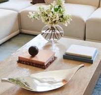 Enyo 76" Rectangular Travertine Coffee Table