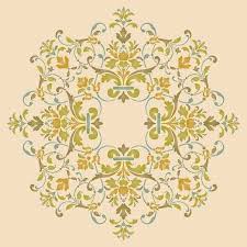 Victorian Ceiling Medallion Stencil Victorian Ceiling Medallions Ceiling Medallions Mandala Stencils