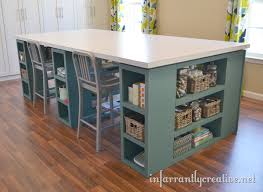Large Craft Table Infarrantly Creative Craft Room Tables Craft Table Craft Room Storage