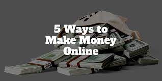 Although money shouldn't be your primary objective, if you're just looking to make some side hustle income, then your objective is clear. 5 Ways To Make Money Online In 2019 Kake