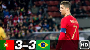 Get a summary of the portugal vs. Portugal Vs Brazil 3 3 All Goals Extended Highlights Resume Goles Last Matches Hd