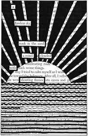 I like to give students lots of easy ways to connect to poetry before i start bringing out the poetic canon. Sinking Blackout Poetry Blackout Poetry Art Poetry Art