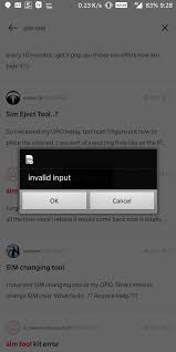 Maybe you would like to learn more about one of these? Sim Tool Kit Invalid Input Error Oneplus Community