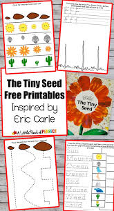 His inventiveness with materials is the visual mainstay of his illustrations. Flower Potato Stamping Craft And The Tiny Seed Free Printables