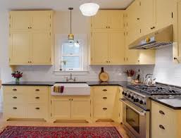 Painted Kitchen Cabinets Cute Co Yellow Kitchen Cabinets Mobile Home Kitchen Cabinets Kitchen Design