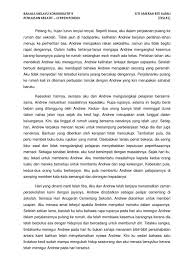 Contoh Cerpen Bahasa Melayu