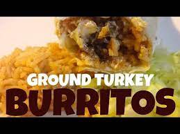 Healthy Cook With Me Ground Turkey Burrito Youtube Turkey Burrito Recipe Healthy Dinner Recipes Ground Turkey Burrito Recipe
