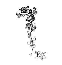 A tattoo of a rose's thorny vines choking a dagger means that goodness always trumps evil or that true love is possible after a heartbreak. Rose Tattoo Thorn Vector Images Over 330