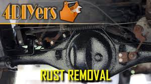 How To Remove And Paint Undercarriage Rust Using Krud Kutter Youtube