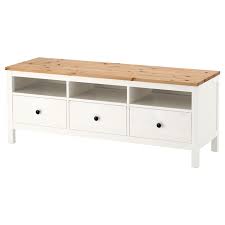 Hemnes Tv Bank Weiss Gebeizt Hellbraun Ikea Deutschland Hemnes Tv Bench Ikea Hemnes