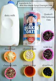 Maple Wild Rice Overnight Oats How To Make Easy Overnight Oats In A Jar Overnight Oats Recipe Breakfast Overnight Oats Easy Overnight Oats