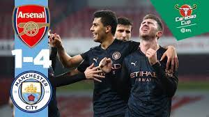 Manchester city played against arsenal in 2 matches this season. Highlights Arsenal 1 4 Man City Carabao Cup Youtube