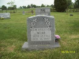 M. Violet Webb (1911-1927)