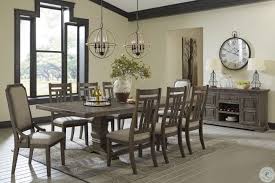 Shop wayfair for all the best rustic kitchen & dining room sets. Wyndahl Rustic Brown Extendable Dining Room Set From Ashley Coleman Furniture