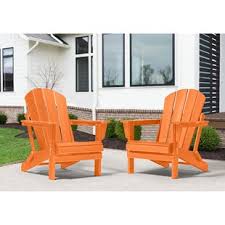 Sold and shipped by christmas central. Orange Adirondack Chairs You Ll Love In 2021 Wayfair