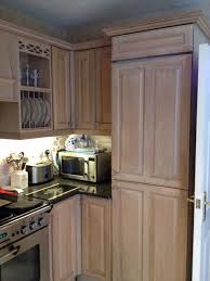 limed oak kitchen now hand painted