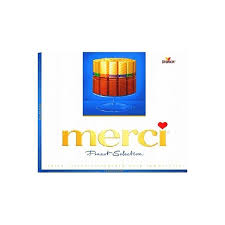 Merci Chocolat Lait Assortiment 250 Gr