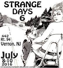 This Weekend Strange Days 6 Vernon Nj Vernon Strange Motorcycle Events