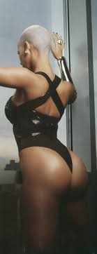 Amber Rose, Kanyes Girlfriend, Dons Thong In Fashion Spread (PHOTOS) |  HuffPost Entertainment