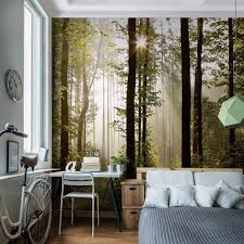 Www Amazon De Gp Aw D B01c60sde6 Psc X3d 1 Fototapete Fototapete Wald Natur Schlafzimmer