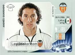 Valencia 0 0 0 0 03/19/21 vs levante 0 0 0 0 03/14/21 @ sevilla 0 0 … Sticker 402 Andres Guardado Panini Uefa Champions League 2012 2013 Laststicker Com