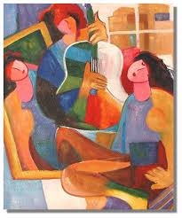 Abstract Family Paintings Google Search Family Painting Painting Modern Beach Art