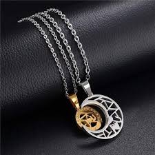 Shop the latest diamond sun and moon necklace deals on aliexpress. Couple Necklaces Sun Moon Couple Gift