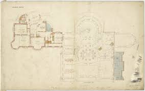 Culzean Castle Plan Of Drawing Room Floor Inscr Culzean Castle Drawing Room Floor Wardrop Reid Edinbr June 1877 Castle Floor Plan Castle Plans Castle
