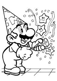 2, super mario land, and super mario land 2: Free Printable Mario Coloring Pages For Kids Mario Verjaardagsfeestje Verjaardag Knutselen Peuters Feestje Ideeen Kinderen