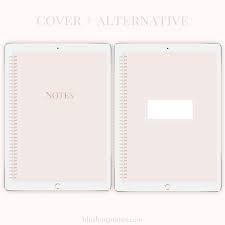 Using canva's notebook cover templates, anyone can create a unique cover in minutes, with no graphic design skills needed. Introducing The Essential Digital Notebook Blushing Notes