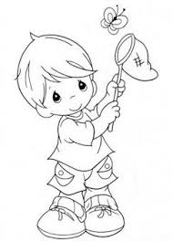 Coloring printable | print out coloring pages. Printable Little Boy Catching Butterflies Coloring Pages Printable Coloring Pages For Precious Moments Coloring Pages Butterfly Coloring Page Coloring Books