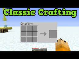 A crafting table is one of the most important items that you should always have in your minecraft inventory. How To Do Classic Crafting In Minecraft Tutorial Blogs