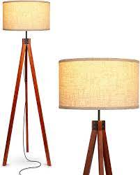 You can find hundreds of thousands of floor lamp options on amazon, to fit every decor style and budget. Brightech Eden Tripod Led Floor Lamp Mid Century Dimmable Modern Light For Contemporary Living Rooms Tall Free Standing Lamp With Wood Legs For Bedroom Office Havana Brown Amazon Ca