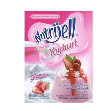 Fermentasi gula susu (laktosa) menghasilkan asam laktat yang berperan dalam protein susu untuk menghasilkan tekstur. Nutrijell Yogurt Strawberry 35 Gr