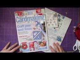 Keep up with card making ideas, card making tips, card making tutorials, card making projects, christmas cards, birthday cards, greeting cards, hand made cards, card making templates, stamping ideas, stamping techniques. Cardmaking And Papercraft Magazine Issue 189 Christmas Review Youtube
