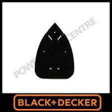 The sander features random orbital action for a high removal. Genuine Black Decker Detail Palm Mouse Sander Platen Base Pad Assembly Ebay