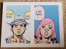 Fanart I Painted My Favorite Panel From Jojolion Stardustcrusaders All discussions and predictions are included. fanart i painted my favorite panel
