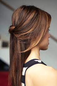 Pull your hair into a simple half ponytail for an easy look. 30 Easy Half Up Hairstyles That Ll Only Take Minutes To Achieve The Singapore Women S Weekly