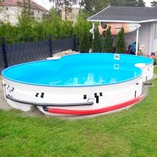 Aufbau Von Stahlwand Pools In 9 Schritten In 2020 Garten Pool Selber Bauen Gartenpools Schwimmbad Bauen