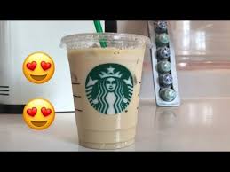 ستاربكس آيس شيكن وايت موكا Starbucks Iced Shaken White Mocha Youtube
