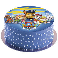 „mama, machst du mir eine frozen torte, bitte! wer kann „nein sagen? Tortenaufleger Paw Patrol Aus Waffelpapier 20 Cm Meincupcake Shop