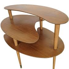 John Keal Brown Saltman Biomorphic 3 Tier Table Brown Saltman Vintage Side Table Modern Style Furniture