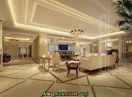 ديكورات أسقف فلل و قصور جبس فاخرة سعودية كويتية إماراتية مودرن