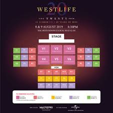 Westlife Kl Concert Seating Plan Ticketing Details Released
