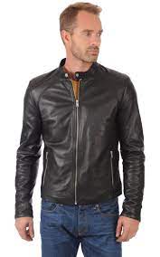 Skinoutfit Men S Leather Jacket Motorcycle Bomber Biker Genuine Lambskin 08 Mens Leather Jacket Motorcycle Leather Jacket Men Men S Leather Jacket